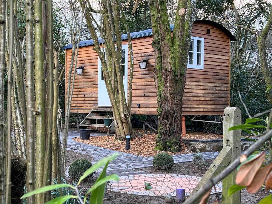 Tranquil Spot Shepherds Hut Cinderford Exterior foto